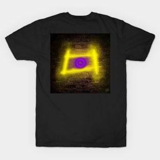 Intersex Pride Flag in Neon T-Shirt